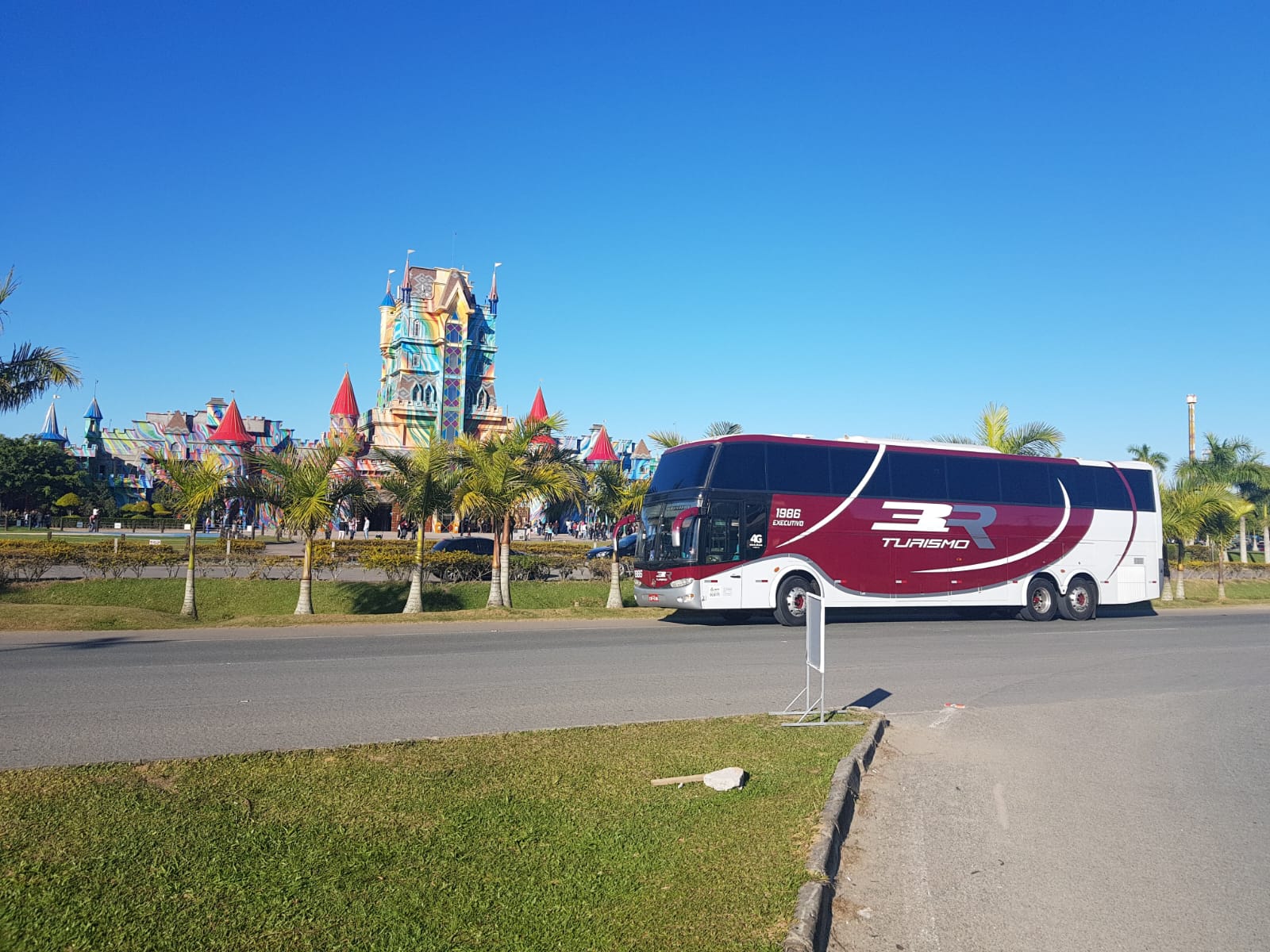 Foto sobre a excursão para o Beto Carrero